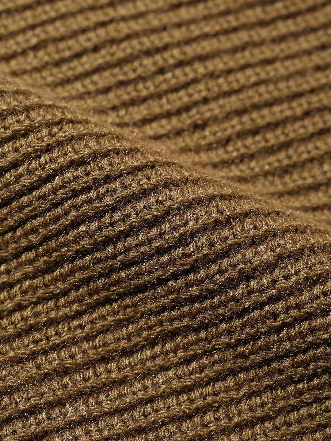 Men's Green Oversized Fit Solid Casual Sweater