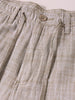 Men's Brown Relaxed Fit Solid Casual Trousers