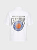 Men's White Boxy Fit Embroided Casual Shirt