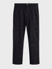 Men's Black Regular Tapered Fit Solid The Eternity Series Jeans