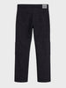Men's Black Regular Tapered Fit Solid The Eternity Series Jeans