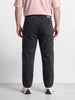 Men's Black Regular Tapered Fit Solid The Eternity Series Jeans