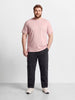 Men's Black Regular Tapered Fit Solid The Eternity Series Jeans