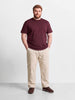 Men's White Regular Tapered Fit Solid The Eternity Series Jeans