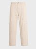 Men's White Regular Tapered Fit Solid The Eternity Series Jeans