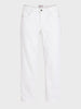 Men's White Relaxed Fit Solid Casual Jeans