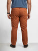 Men's Brown Relaxed Fit Solid Casual Jeans