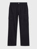 Men's Black Relaxed Fit Solid The Eternity Series Jeans