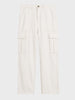 Men's White Relaxed Fit Solid The Eternity Series Jeans