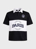 Men's Black Boxy Fit Loony Tune character Polo T-Shirt