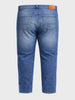 Men's Blue Slim Fit Solid Casual Jeans
