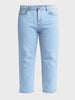 Men's Blue Slim Fit Solid Casual Jeans