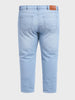 Men's Blue Slim Fit Solid Casual Jeans