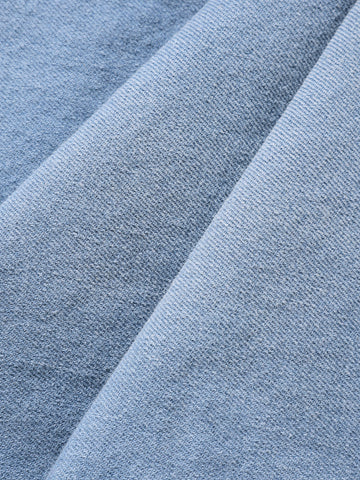 Men's Blue Slim Fit Solid Casual Jeans