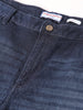 Men's Blue Slim Fit Solid Casual Jeans