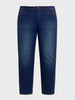 Men's Blue Slim Fit Solid Casual Jeans