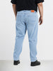 Men's Blue Slim Fit Solid Casual Jeans