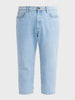 Men's Blue Slim Fit Solid Casual Jeans