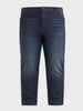 Men's Blue Slim Fit Solid Casual Jeans
