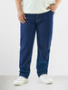 Men's Blue Slim Fit Solid Casual Jeans