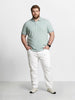 Men's White Slim Fit Solid Casual Jeans