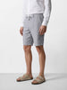 Men's Grey Regular Fit Solid Casual Shorts