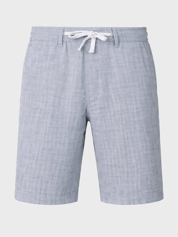 Men's Grey Regular Fit Solid Casual Shorts