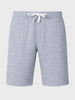 Men's Grey Regular Fit Solid Casual Shorts