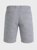 Men's Black Regular Fit Solid Casual Shorts