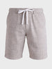 Men's Brown Regular Fit Solid Casual Shorts