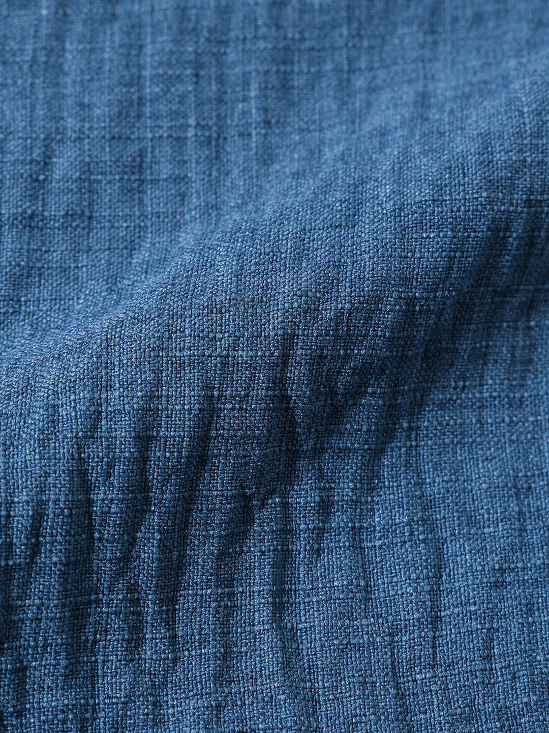 Men's Blue Relaxed Fit Printed Resort Shirt