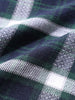 Men's Blue Relaxed Fit Vertical Stripes Utility Shirt