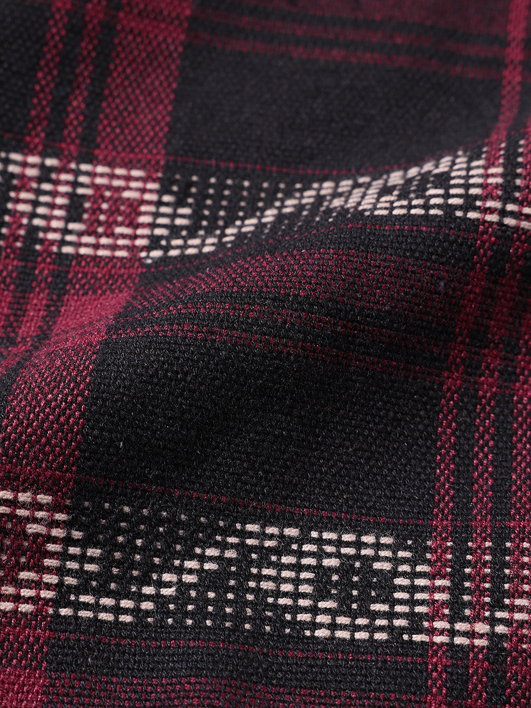 Men's Black Relaxed Fit Striped Resort Wear Shirt