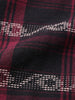 Men's Black Relaxed Fit Striped Resort Wear Shirt