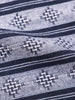 Men's Navy Blue Relaxed Fit Striped Resort Wear Shirt