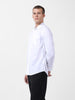 Men's White Regular Fit Solid Casual Shirt