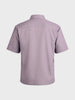 Men's Grey Boxy Fit Graphic Printed Casual Shirt