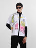 Men's White Boxy Fit Kidult Street Shirt