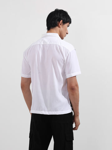 Men's Black Relaxed Fit Character Batman Character Shirt