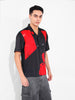 Men's Red Relaxed Fit Batman Character Printed Shirt