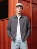 Men's Grey Relaxed Fit Solid Street Wear Shirt