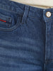 Men's Blue Slim Fit Solid Casual Jeans