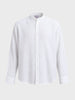 Men's White Relaxed Fit Solid Casual Shirt