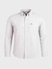 Men's Beige Slim Fit Striped Casual Shirt
