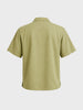 Men's Olive Relaxed Fit Solid Casual Shirt