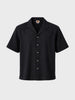 Men's Black Relaxed Fit Solid Casual Shirt