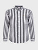 Men's Black Slim Fit Solid Casual Shirt