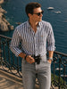 Men's Black Slim Fit Solid Casual Shirt