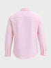 Men's Pink Slim Fit Solid Casual Shirt