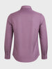 Men's Purple Slim Fit Solid Casual Shirt